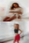 Couple looking nude women