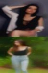 Naked female bus masturbates