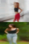 Sexy woman wanting drives fish